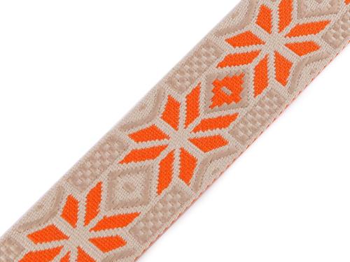 Prima-obchod Popruh šíře 50 mm, barva 5 oranžová