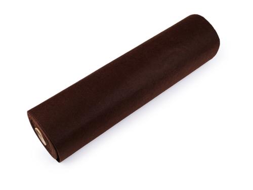Prima-obchod Plsť / filc šíře 50 cm, barva 9 (F89) hnědá tmavá