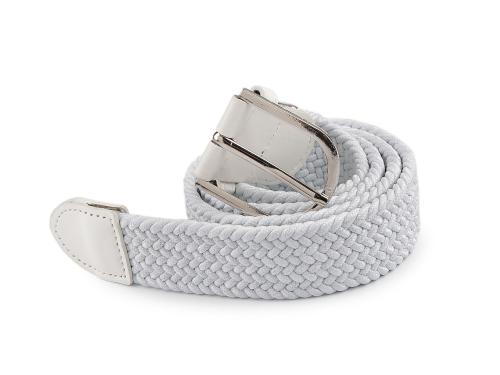 Prima-obchod Pásek pružný šíře 3,2 cm unisex, barva 1 Off White