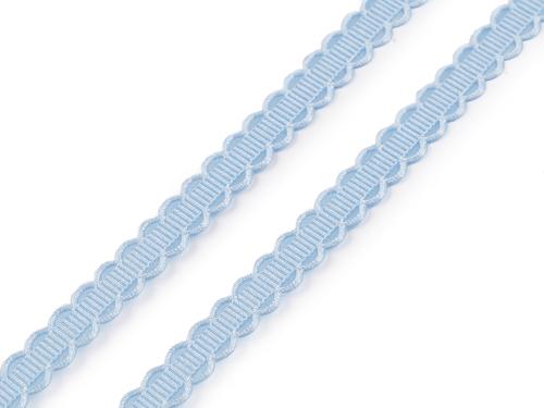 Prima-obchod Saténový prýmek / stuha šíře 10 mm, barva 4 modrá světlá