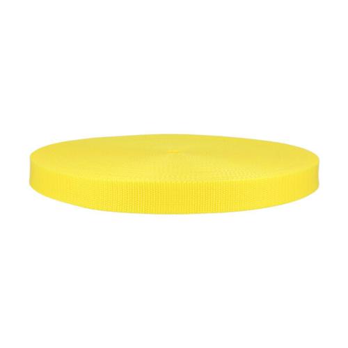 Prima-obchod Popruh polypropylénový šíře 25 mm barvy POL, barva Žlutá (110)