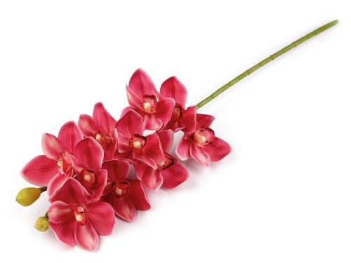 Prima-obchod Umělá orchidej dlouhá, barva 3 růžová