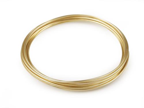 Prima-obchod Drát hliníkový Ø1,8 mm, barva 2 zlatá sv.