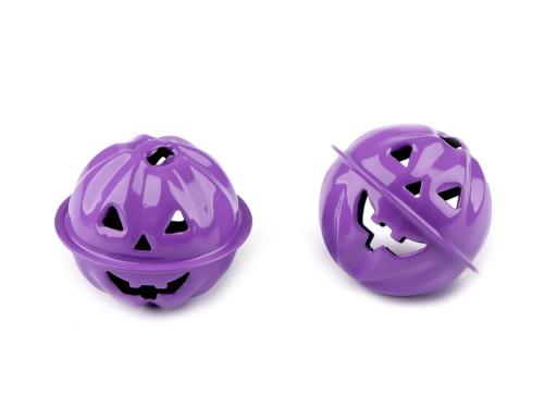 Prima-obchod Rolnička dýně halloween Ø30, 40 mm, barva 7 (Ø40 mm) fialová