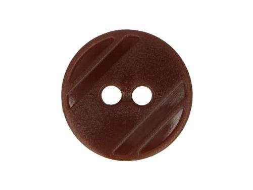Prima-obchod Knoflík průměr 15,2 mm, barva Hnědá (302)