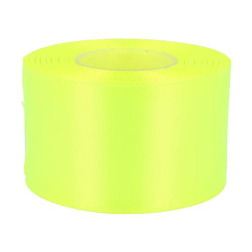 Prima-obchod Atlasová stuha šíře 50 mm POL, barva Žlutozelená výrazná (3130)
