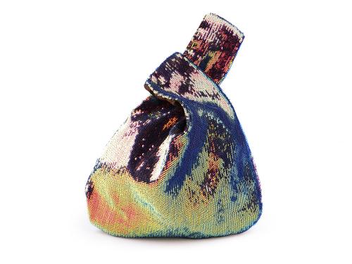 Prima-obchod Flitrová kabelka / taška 26x21 cm, barva 1 multikolor