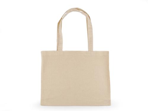Prima-obchod Textilní taška bavlněná k domalování 34x39 cm režná světlá