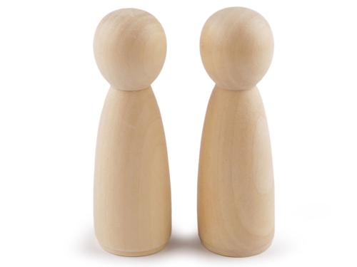 Prima-obchod Dřevěná figurka k dotvoření 39x120 mm, barva přírodní sv.