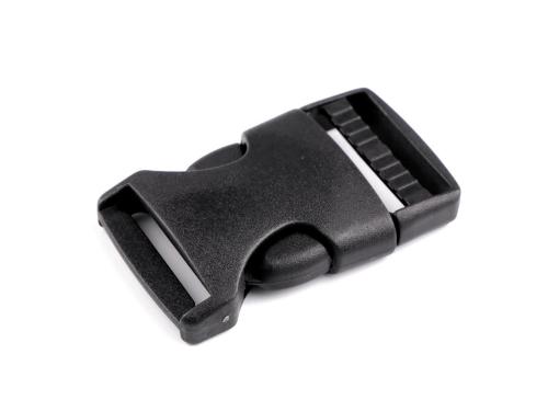 Prima-obchod Spona trojzubec šíře 25 mm, barva černá