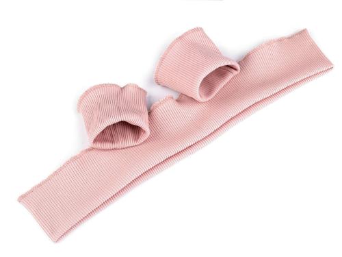 Prima-obchod Elastické náplety šíře 7 cm sada (2x rukáv, 1x pás), barva 1 (014) starorůžová sv.