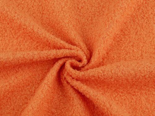 Prima-obchod Teddy plyšová látka, barva 11 (9) (216 g/m²) oranžová
