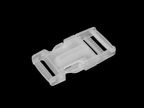 Prima-obchod Spona trojzubec transparent šíře 25 mm, 32 mm, barva 1 (25 mm) transparent