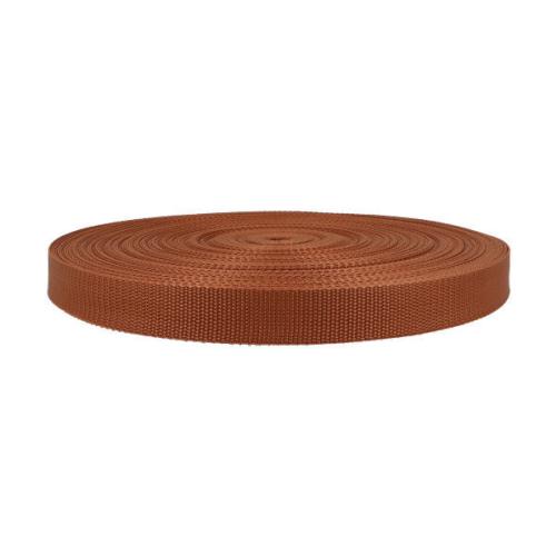 Prima-obchod Popruh polypropylénový šíře 20 mm barvy POL, barva Hnědá stř. (280)