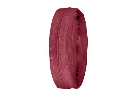 Prima-obchod Zip spirálový No 3 metráž, barva 178 bordó