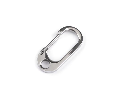 Prima-obchod Karabina z nerezové oceli průvlek 6 mm, barva 1 (16x36 mm) platina