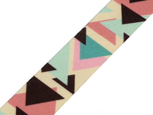 Prima-obchod Oboustranný popruh šíře 38 mm, barva 2 béžová nejsv.