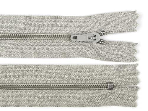 Prima-obchod Spirálový zip No 3 délka 35 cm pinlock, barva 310 šedobéžová