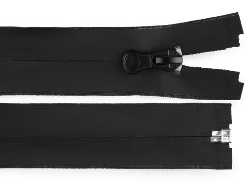 Prima-obchod Voděodolný zip No 7 délka 65 cm spirálový matný, barva černá mat