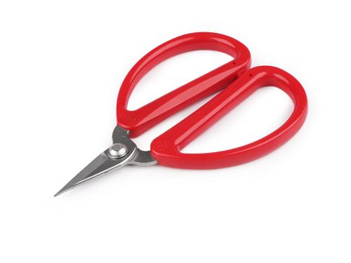 Prima-obchod Nůžky odstřihávací PIN délka 13,5 cm, barva červená