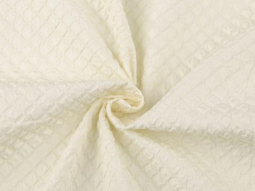 Prima-obchod Šusťákovina zpevněná 3D kostičky, barva 2 (10) krémová světlá