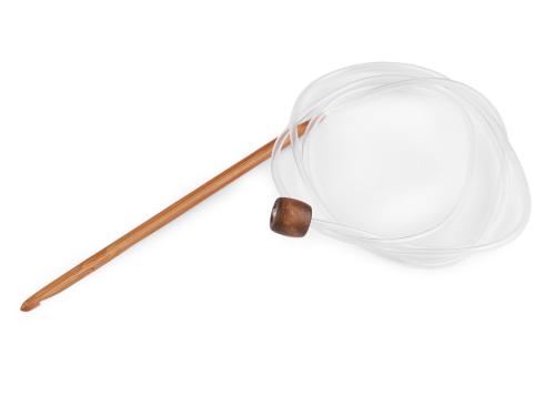 Prima-obchod Bambusový háček na tuniské háčkování, barva 6 (5,5 mm) bambus tmavý