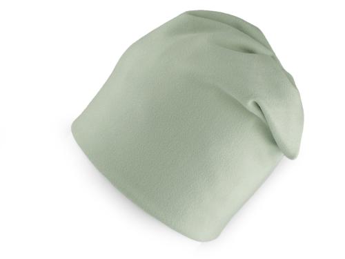 Prima-obchod Nákrčník / čepice soft fleece, barva 4 zelená šalvěj světlá čepice