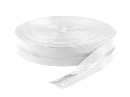 Prima-obchod Lemovka pletená zakládaná polyamidová šíře 20 mm, barva 1000 bílá