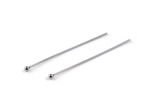 Prima-obchod Ketlovací nýt s kuličkou 40 mm z nerezové oceli, barva platina