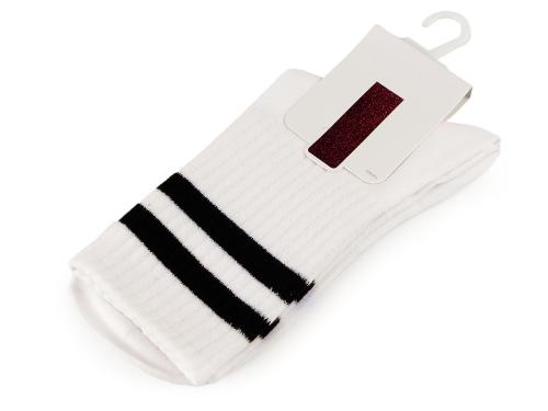 Prima-obchod Bavlněné ponožky unisex, barva 2 krémová nejsvět.