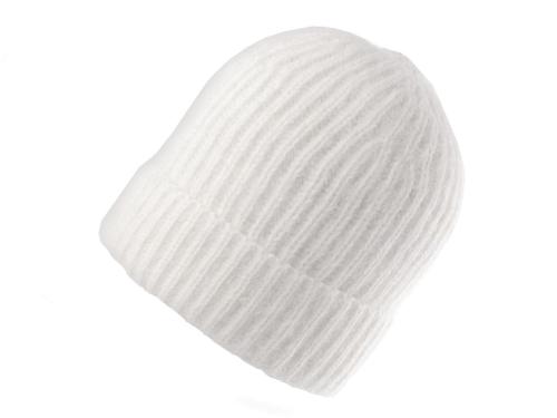 Prima-obchod Zimní čepice unisex, barva 1 krémová nejsvět.