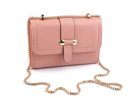 Prima-obchod Dámská kabelka crossbody 20x14 cm, barva 1 pudrová