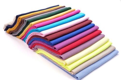 Prima-obchod Elastické náplety cár LUX bavlna 80x16cm, barva Žlutá tm.