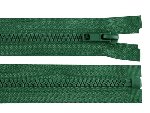 Prima-obchod Kostěný zip No 5 délka 90 cm bundový, barva 273 zelená smrková