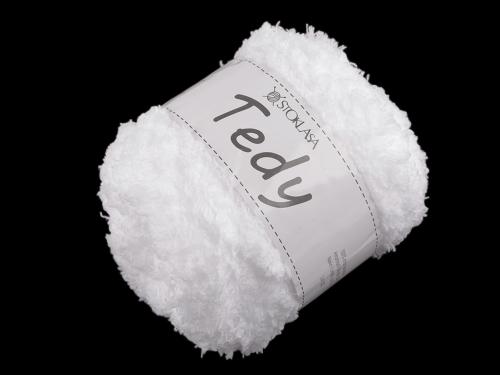 Prima-obchod Pletací příze Tedy 100 g, barva 10 (01) bílá