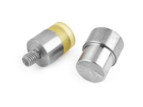 Prima-obchod Piston / aplikátor knoflíku na kšiltovku, barva barva nikl