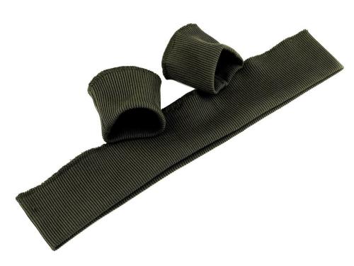 Prima-obchod Elastické náplety šíře 7 cm sada (2x rukáv, 1x pás), barva 21 (013) hnědoolivová