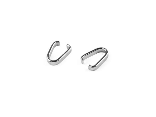 Prima-obchod Šlupna z nerezové oceli 2x10 mm, barva 2 (3 mm) platina