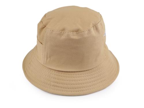Prima-obchod Bavlněný letní klobouk unisex, barva 3 (vel. 56) krémová