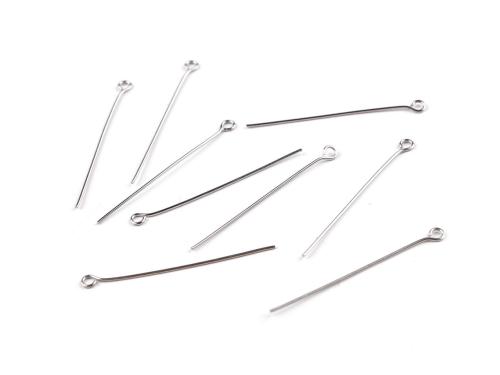 Prima-obchod Ketlovací jehla 40 mm z nerezové oceli, barva platina