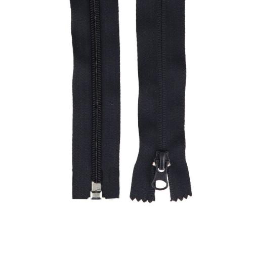 Prima-obchod Spirálový zip skrytý No 5 délka 70 cm dělitelný, barva Černá