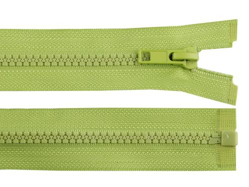 Prima-obchod Kostěný zip No 5 délka 40 cm bundový, barva 234 zelená sv.