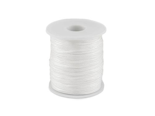Prima-obchod Šňůra PES Ø0,9; 1,4 mm, barva (Ø1,4 mm) bílá