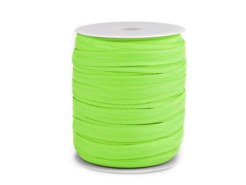 Prima-obchod Pruženka šíře 12 mm se silikonem, barva 3 zelená neon