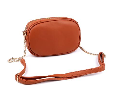 Prima-obchod Dámská / dívčí kabelka crossbody 13,5x20 cm, barva 4 hnědá koňak