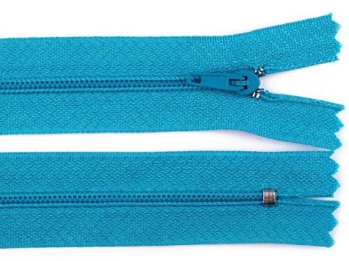 Prima-obchod Spirálový zip No 3 délka 20 cm pinlock, barva 207 modrá tyrkys