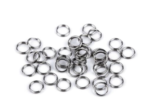 Prima-obchod Protikroužek dvojitý z nerezové oceli Ø6 mm, barva platina
