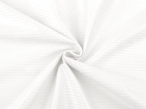 Prima-obchod Velvet / samet oděvní s řádkovanou strukturou, barva 1 Off White