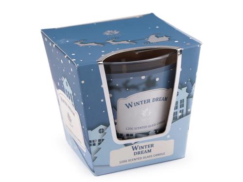 Prima-obchod Vonná svíčka ve skle Winter Dream 120 g