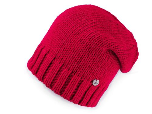 Prima-obchod Zimní čepice unisex, barva 2 červená